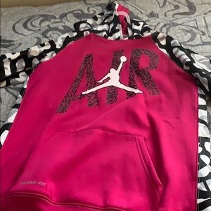 NWOT Girls Jordan Hooded Sweatshirt